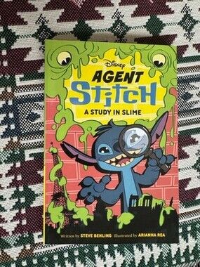 Youth Book, Agent Stitch A Study In Slime, Graphic Novel Chapter Book